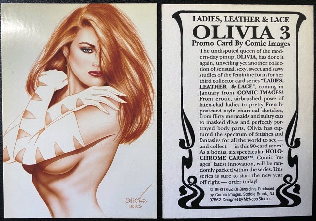 Olivia 3 - 25 Trading Card Lot