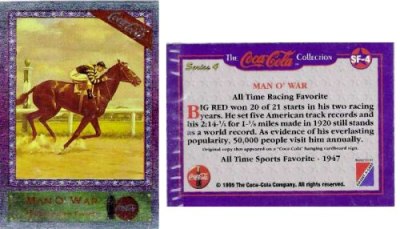 Coca-Cola Series 4 - Sports Favorites - Man of War