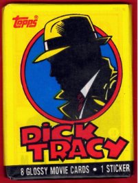 Dick Tracy Trading Cards Unopened Pack
