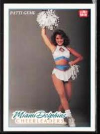 Miami Dolphins Cheerleaders – INCOMPLETE SET