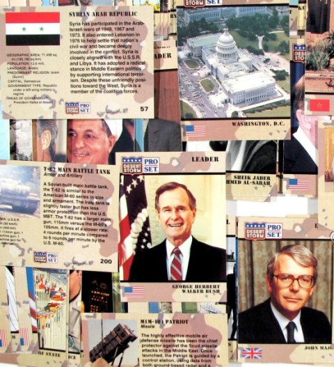 Desert Storm Card Set - 25 Trading Card Lot
