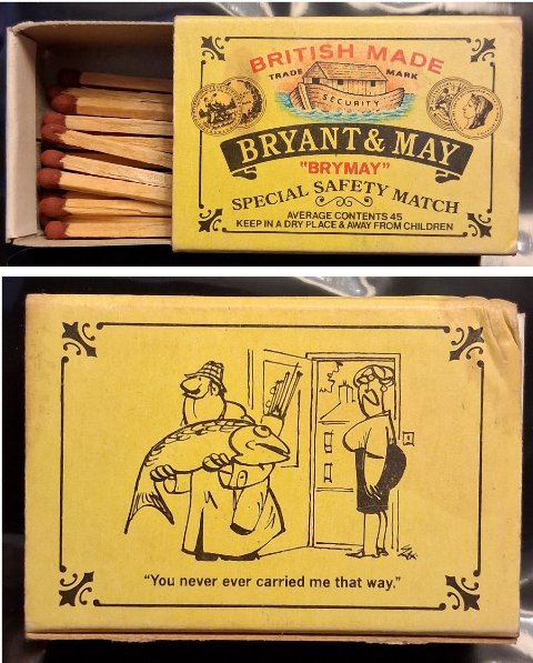 Matchbox – Bryant & May “BRYMAY” (London, Great Britain)