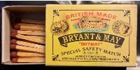 Matchbox – Bryant & May “BRYMAY” (London, Great Britain)