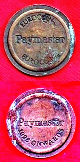 Token – Eurocoin Paymaster (Great Britain)