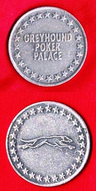 Token – Greyhound Poker Palace (Avalon, New Jersey)
