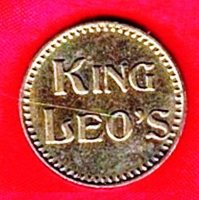 Token – King Leo's Pizza (Bakersfield, CA)