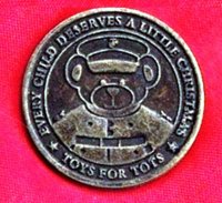 Token – Toys for Tots Challenge Coin (Bear)