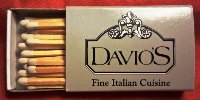 Matchbox – Davio’s Fine Italian Cuisine (Boston, Massachusetts)