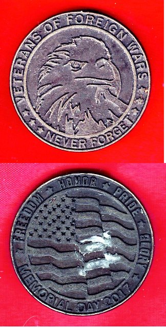 VFW – 2017 Memorial Day Challenge Coin