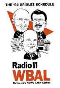 Baltimore Orioles - 1994 Schedule