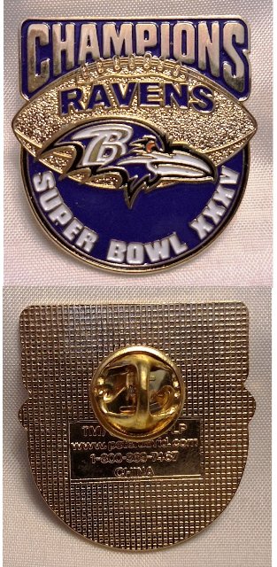 Pin – Baltimore Ravens Super Bowl XXXV