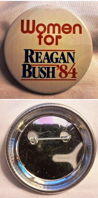 Pin – 1984 Presidential Campaign – Reagan & Bush