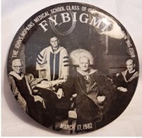 Pin – Johns Hopkins Medicine – Class of 1982