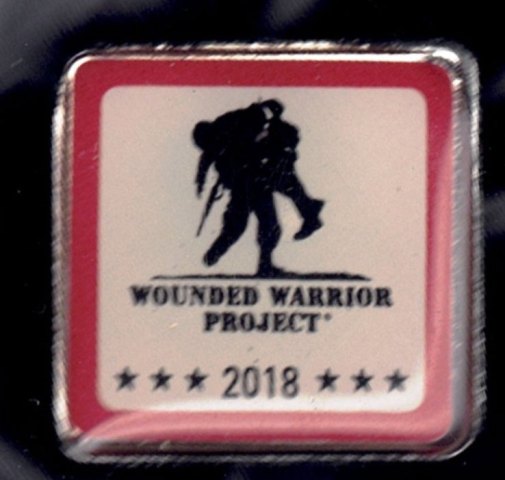Hat Pin - Wounded Warrior 2018