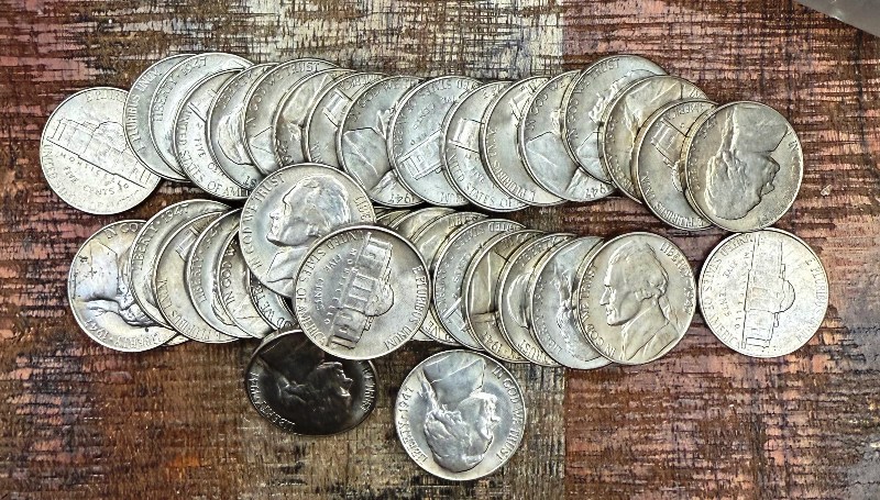 Coin – 1982D Roll of Nickels