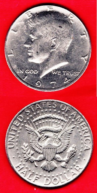 Coin – 1974 Uncirculated Clad Kennedy Half Dollar