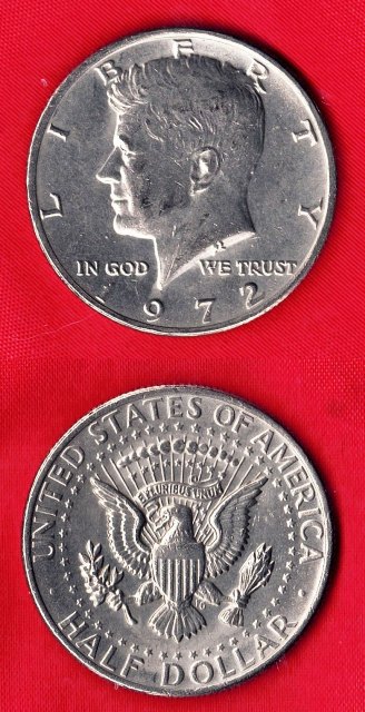 Coin – 1972 Uncirculated Clad Kennedy Half Dollar