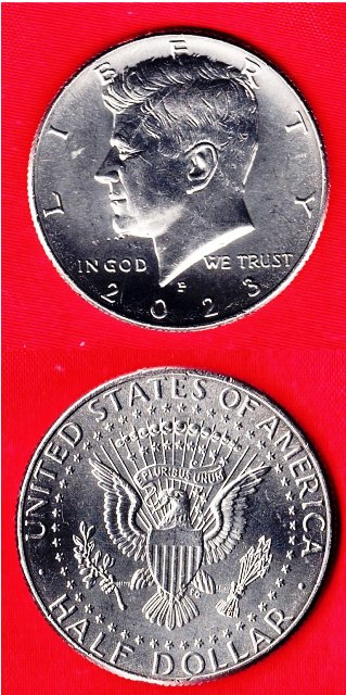 Coin – 2023P BU Clad Kennedy Half Dollar