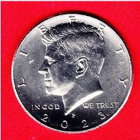 Coin – 2023P BU Clad Kennedy Half Dollar