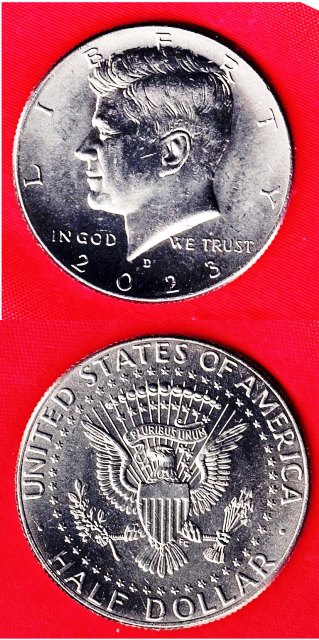 Coin – 2023D BU Clad Kennedy Half Dollar
