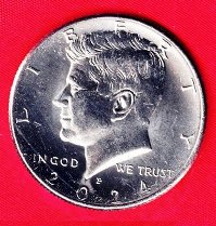 Coin – 2024P BU Clad Kennedy Half Dollar