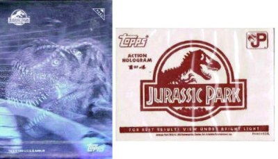 Jurassic Park - Action Hologram (T-Rex) (1 of 4)