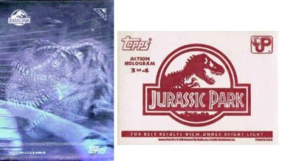 Jurassic Park - Action Hologram (T-Rex) - 3 of 4