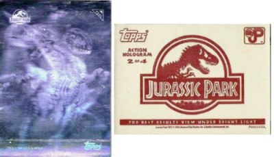 Jurassic Park - Action Hologram (Velociraptor) (2 of 4)