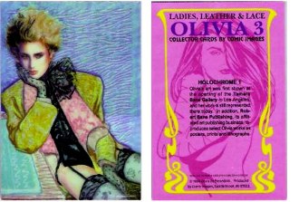 Olivia 3  - Ladies, Leather & Lace Holochrome - #1