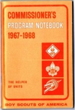 1967 - 1968 Commissioner's Program Notebook
