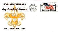First Day of Issue Envelope - 50th Anniversary