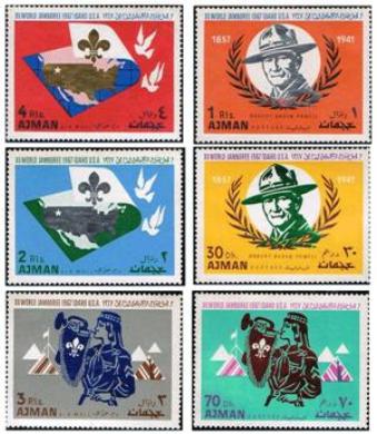 1971 XIII World Jamboree - United Arab Emirates (6 Stamps)