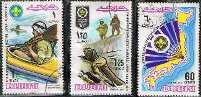 1971 XIII World Jamboree - United Arab Emirates (3 Stamps)
