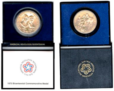 1973 Bicentennial  Commemorative Medal