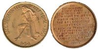 1950 National Jamboree Coin