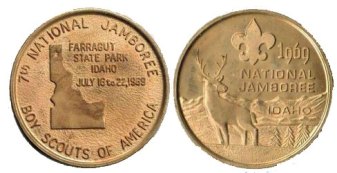 1969 National Jamboree Coin