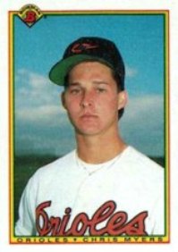 Baltimore Orioles - Chris Myers - Rookie Card