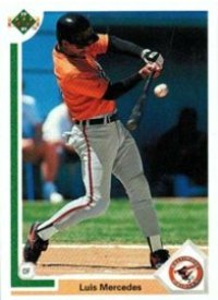 Baltimore Orioles - Luis Mercedes - Rookie Card