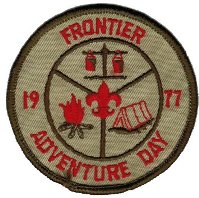 1977 Frontier District Adventure Day Patch