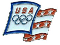 Olympic Pin #1 (Flag)