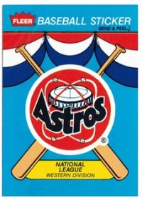 Houston Astros - Team Logo Sticker