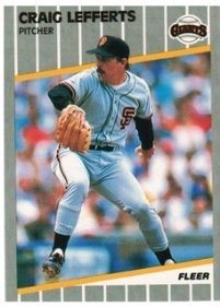 San Francisco Giants - Craig Lefferts (332)